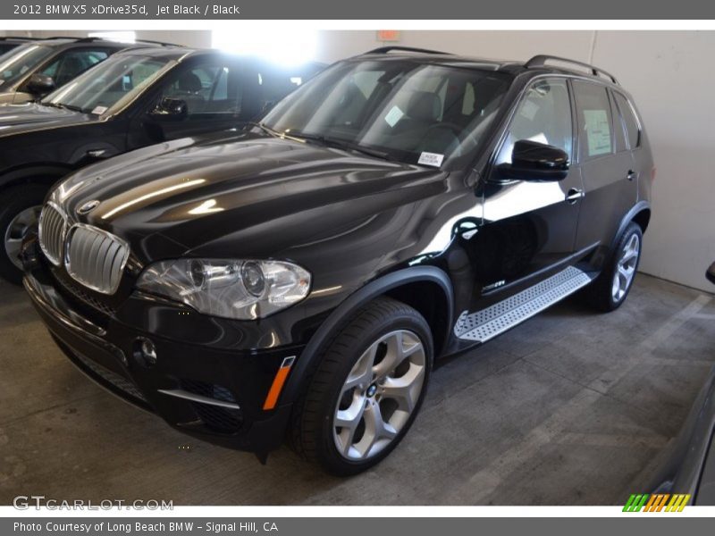 Jet Black / Black 2012 BMW X5 xDrive35d