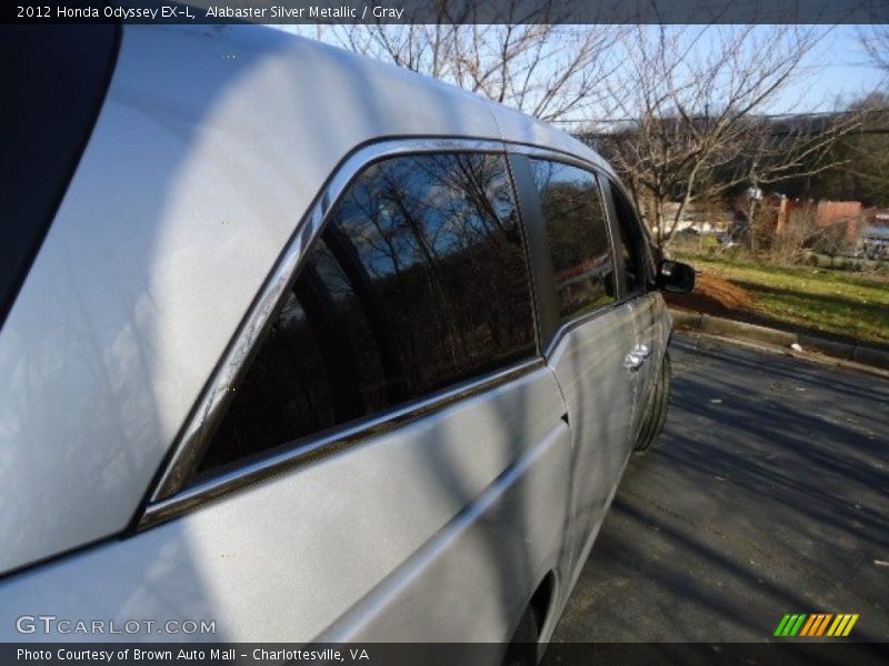 Alabaster Silver Metallic / Gray 2012 Honda Odyssey EX-L