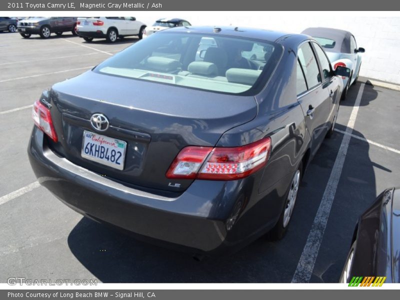 Magnetic Gray Metallic / Ash 2011 Toyota Camry LE