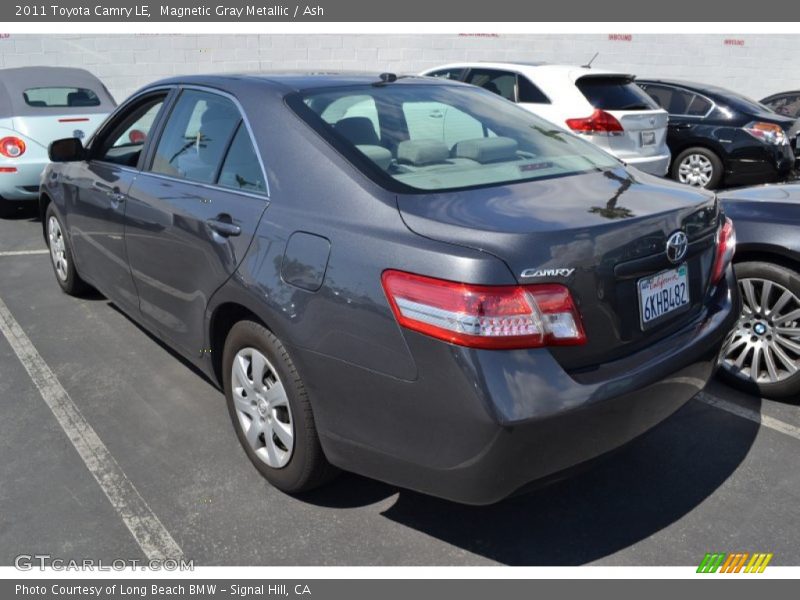 Magnetic Gray Metallic / Ash 2011 Toyota Camry LE