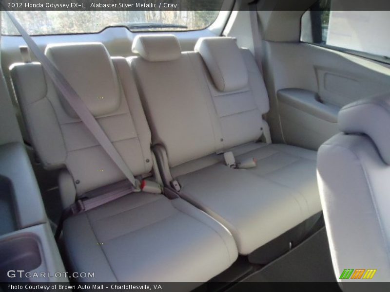 Alabaster Silver Metallic / Gray 2012 Honda Odyssey EX-L