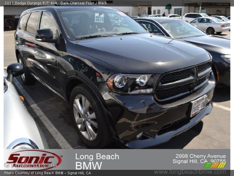 Dark Charcoal Pearl / Black 2011 Dodge Durango R/T 4x4