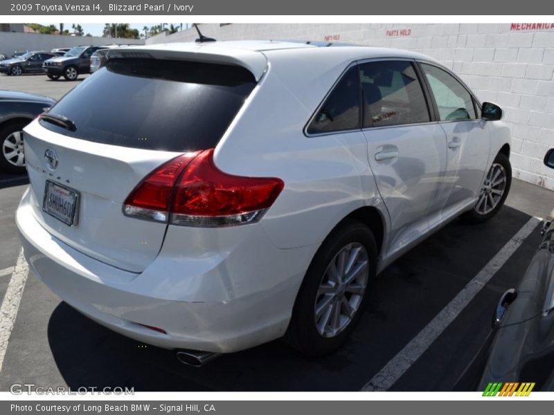 Blizzard Pearl / Ivory 2009 Toyota Venza I4