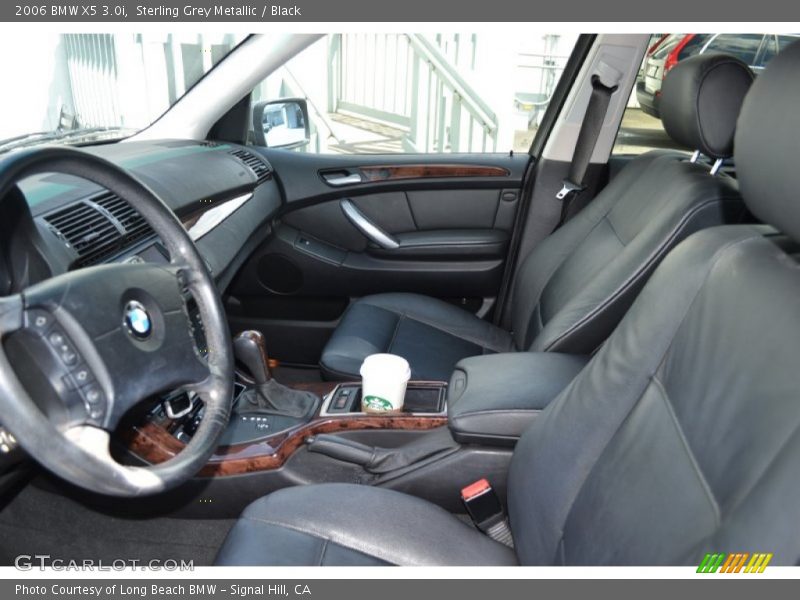 Sterling Grey Metallic / Black 2006 BMW X5 3.0i