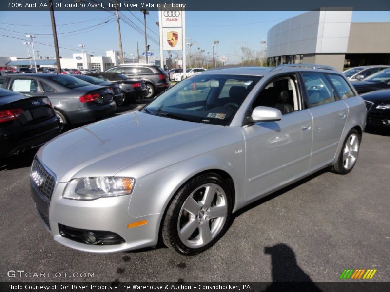 Light Silver Metallic / Ebony 2006 Audi A4 2.0T quattro Avant