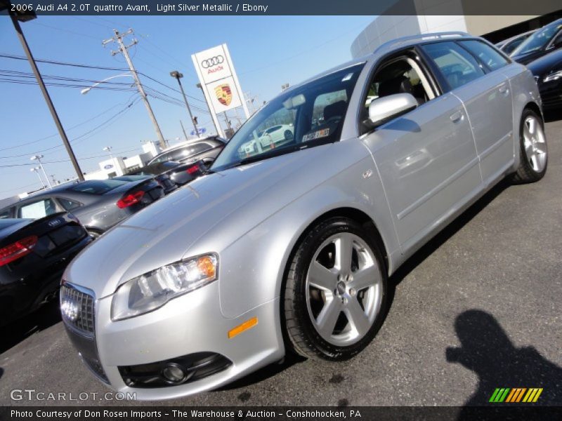Light Silver Metallic / Ebony 2006 Audi A4 2.0T quattro Avant