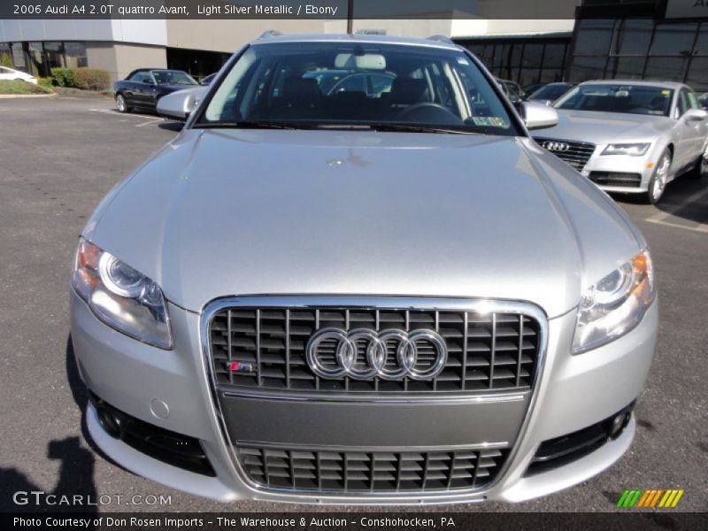 Light Silver Metallic / Ebony 2006 Audi A4 2.0T quattro Avant