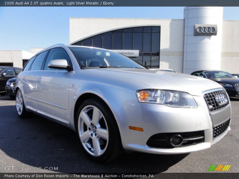 Light Silver Metallic / Ebony 2006 Audi A4 2.0T quattro Avant