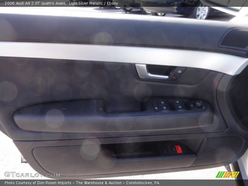 Light Silver Metallic / Ebony 2006 Audi A4 2.0T quattro Avant