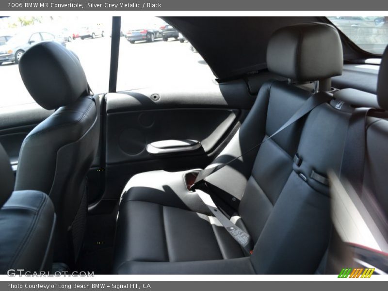 Silver Grey Metallic / Black 2006 BMW M3 Convertible