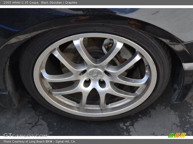 Black Obsidian / Graphite 2005 Infiniti G 35 Coupe