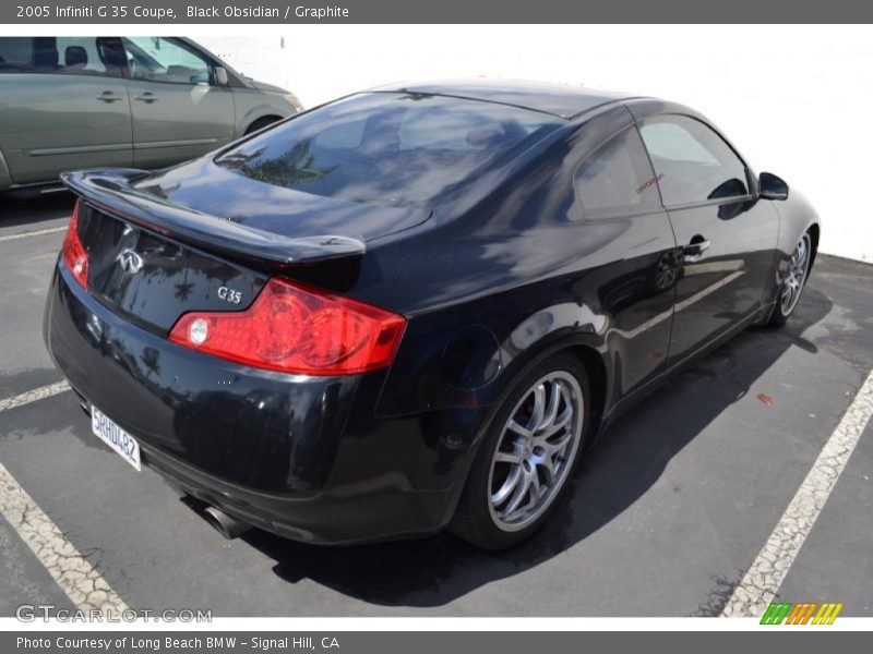 Black Obsidian / Graphite 2005 Infiniti G 35 Coupe