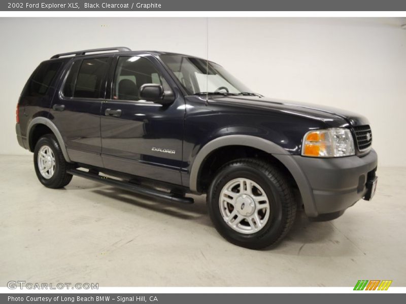 Black Clearcoat / Graphite 2002 Ford Explorer XLS