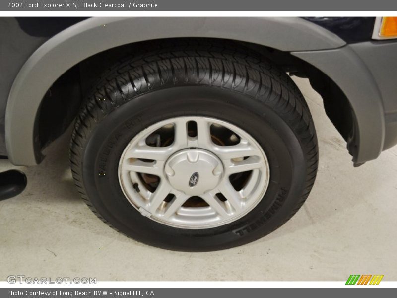 Black Clearcoat / Graphite 2002 Ford Explorer XLS