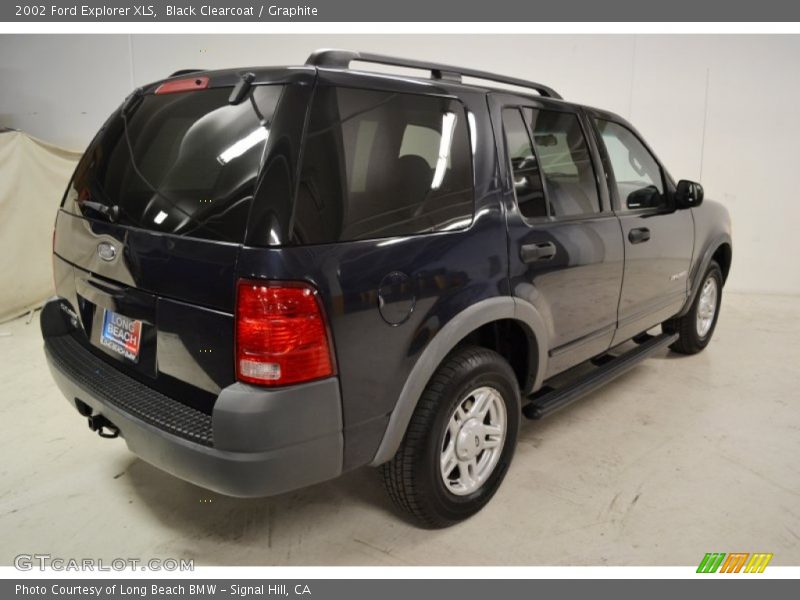 Black Clearcoat / Graphite 2002 Ford Explorer XLS