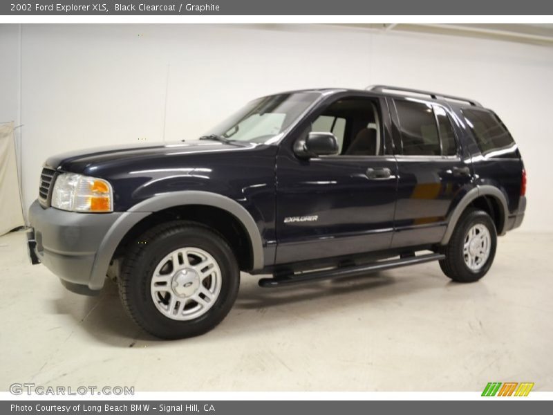 Black Clearcoat / Graphite 2002 Ford Explorer XLS