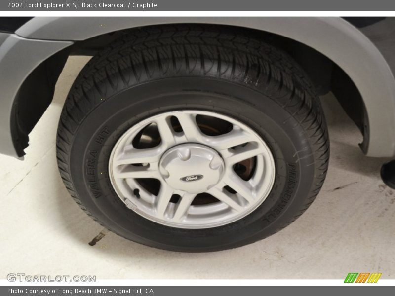 Black Clearcoat / Graphite 2002 Ford Explorer XLS