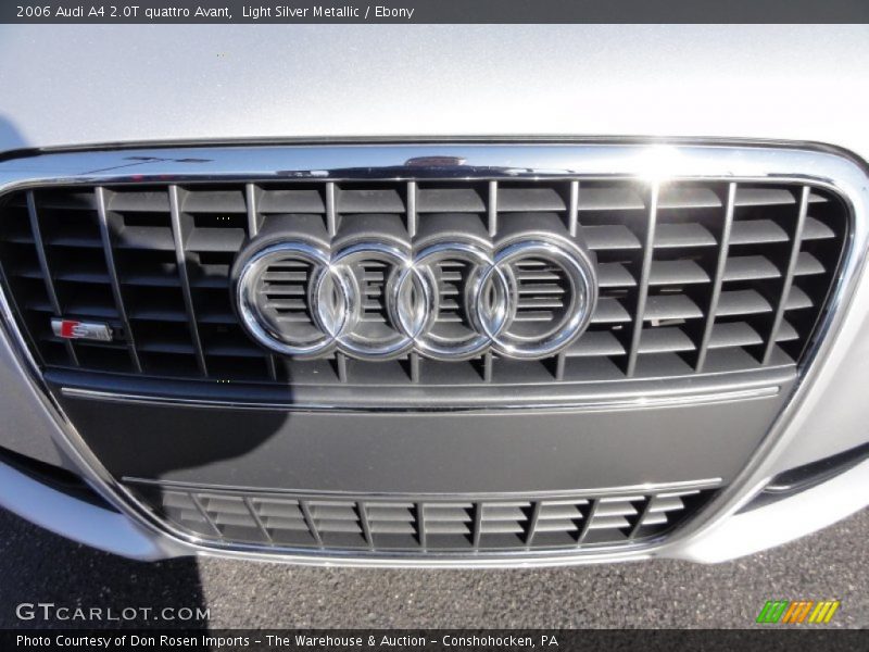Light Silver Metallic / Ebony 2006 Audi A4 2.0T quattro Avant