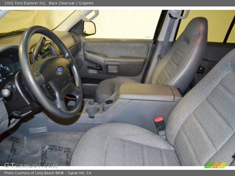 Black Clearcoat / Graphite 2002 Ford Explorer XLS