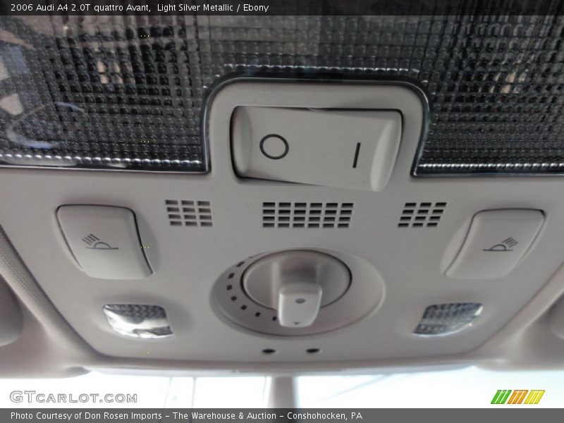 Controls of 2006 A4 2.0T quattro Avant