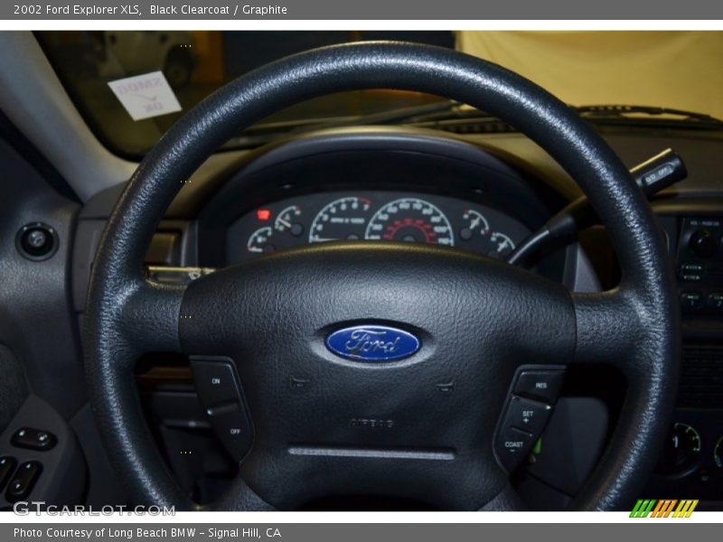 Black Clearcoat / Graphite 2002 Ford Explorer XLS