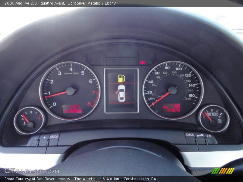  2006 A4 2.0T quattro Avant 2.0T quattro Avant Gauges