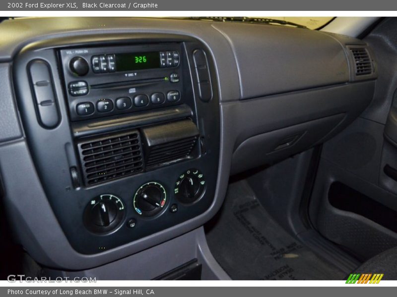 Black Clearcoat / Graphite 2002 Ford Explorer XLS