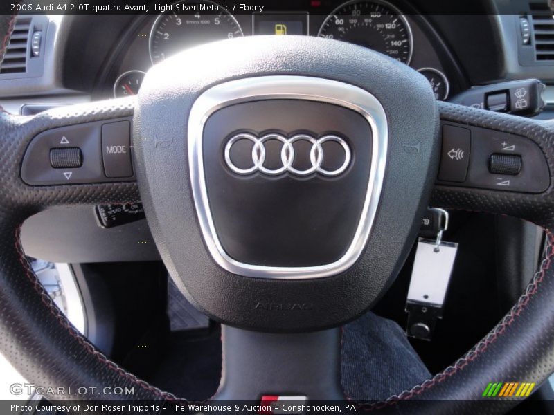 Light Silver Metallic / Ebony 2006 Audi A4 2.0T quattro Avant