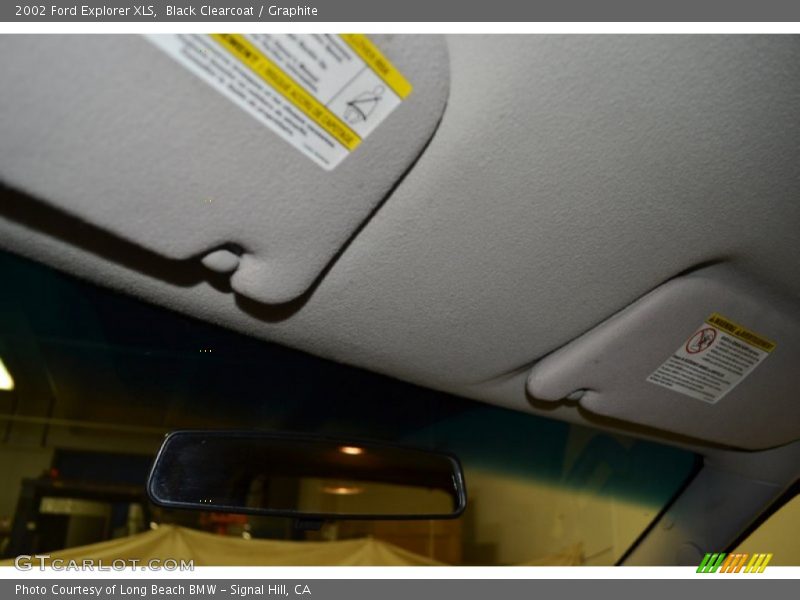 Black Clearcoat / Graphite 2002 Ford Explorer XLS