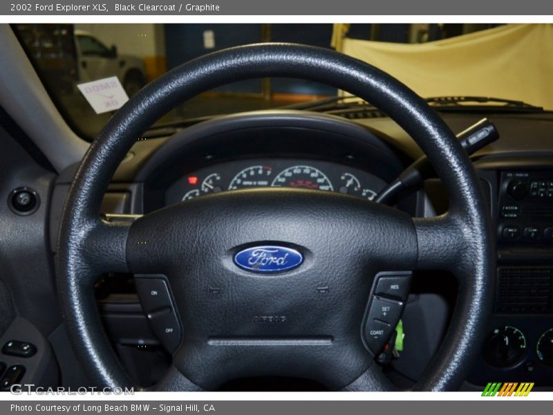 Black Clearcoat / Graphite 2002 Ford Explorer XLS