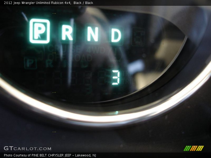 Black / Black 2012 Jeep Wrangler Unlimited Rubicon 4x4