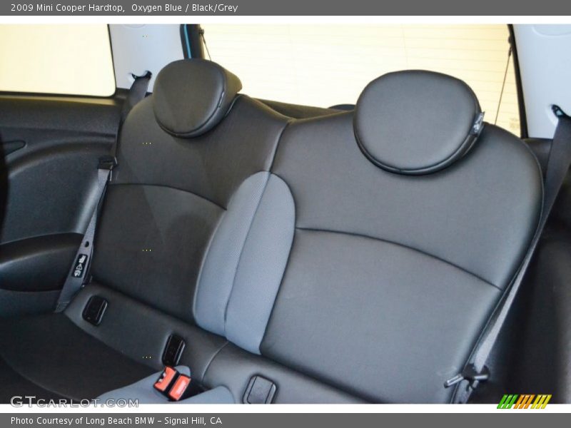Oxygen Blue / Black/Grey 2009 Mini Cooper Hardtop