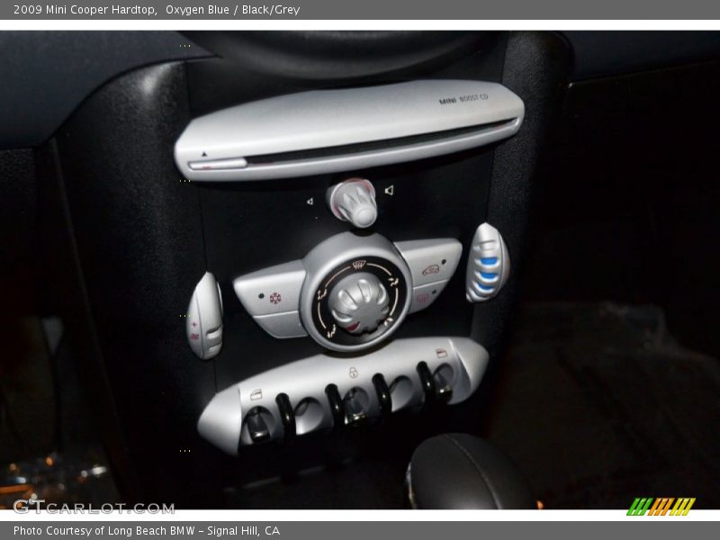 Oxygen Blue / Black/Grey 2009 Mini Cooper Hardtop
