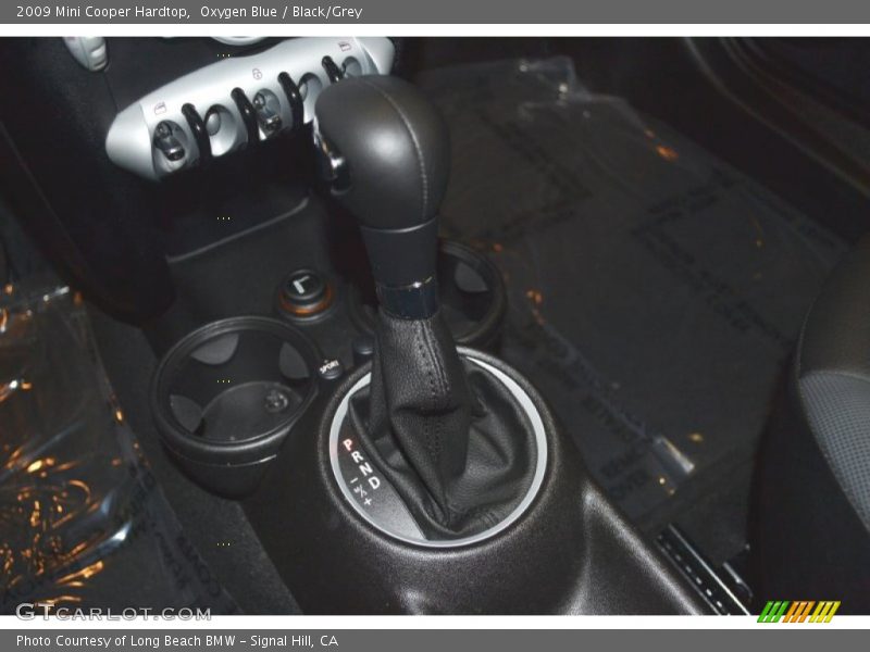Oxygen Blue / Black/Grey 2009 Mini Cooper Hardtop