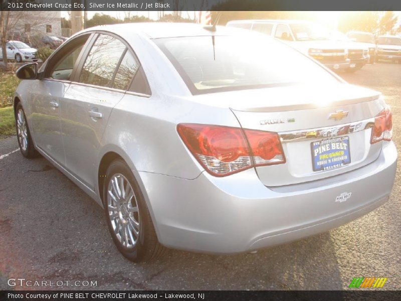 Silver Ice Metallic / Jet Black 2012 Chevrolet Cruze Eco