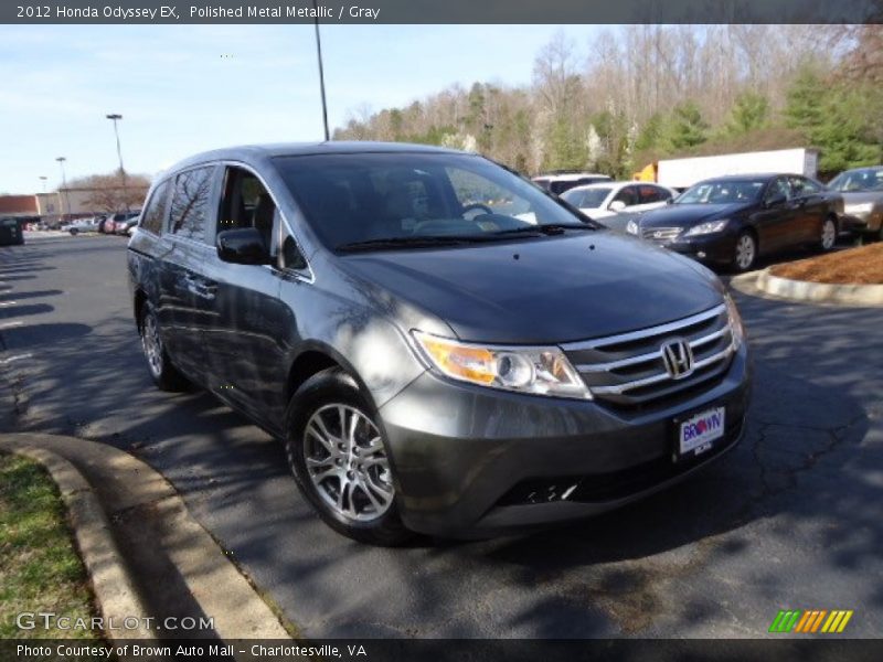 Polished Metal Metallic / Gray 2012 Honda Odyssey EX