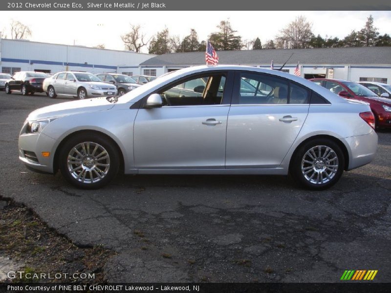 Silver Ice Metallic / Jet Black 2012 Chevrolet Cruze Eco