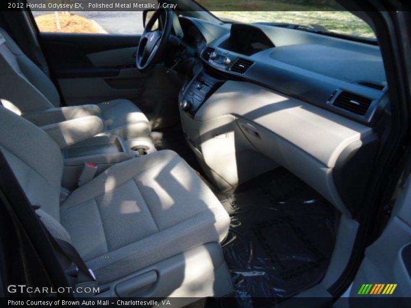 Polished Metal Metallic / Gray 2012 Honda Odyssey EX