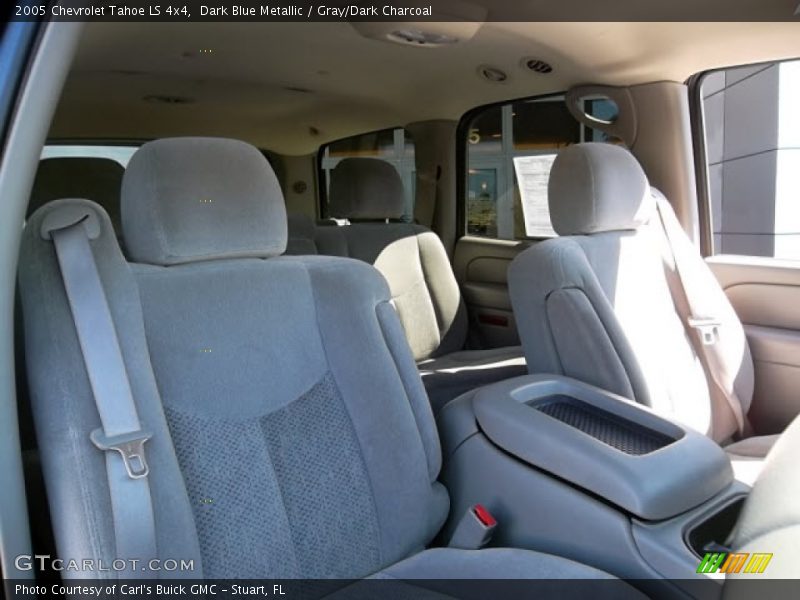 Dark Blue Metallic / Gray/Dark Charcoal 2005 Chevrolet Tahoe LS 4x4