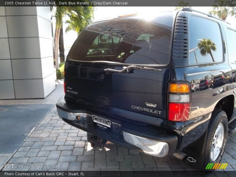 Dark Blue Metallic / Gray/Dark Charcoal 2005 Chevrolet Tahoe LS 4x4