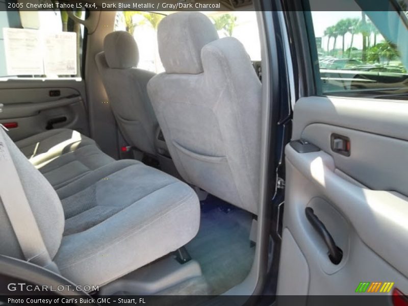 Dark Blue Metallic / Gray/Dark Charcoal 2005 Chevrolet Tahoe LS 4x4