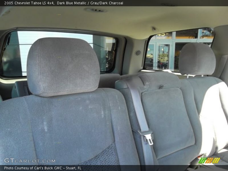 Dark Blue Metallic / Gray/Dark Charcoal 2005 Chevrolet Tahoe LS 4x4