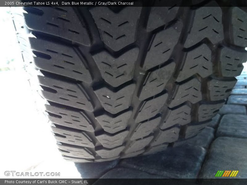 Dark Blue Metallic / Gray/Dark Charcoal 2005 Chevrolet Tahoe LS 4x4