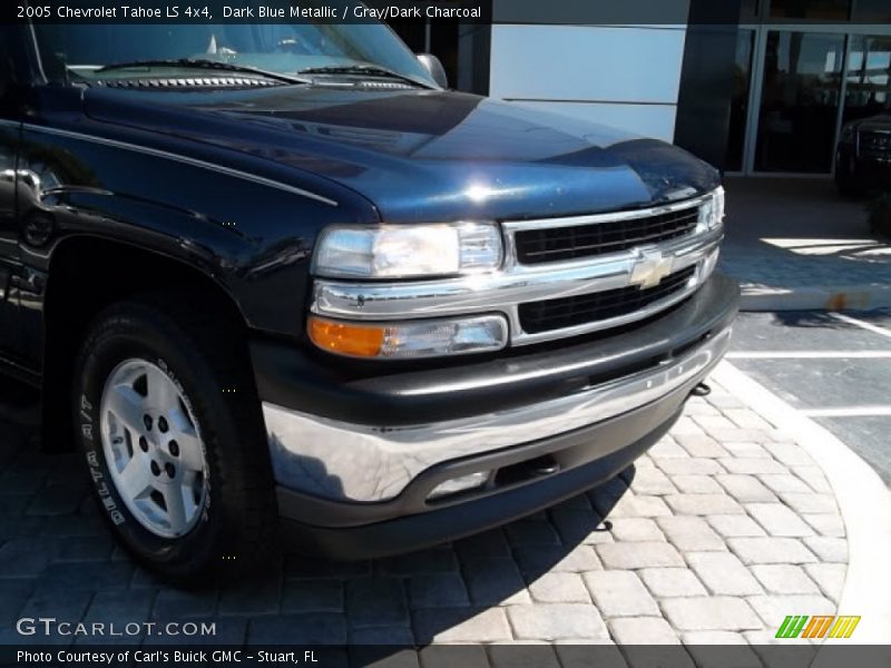 Dark Blue Metallic / Gray/Dark Charcoal 2005 Chevrolet Tahoe LS 4x4