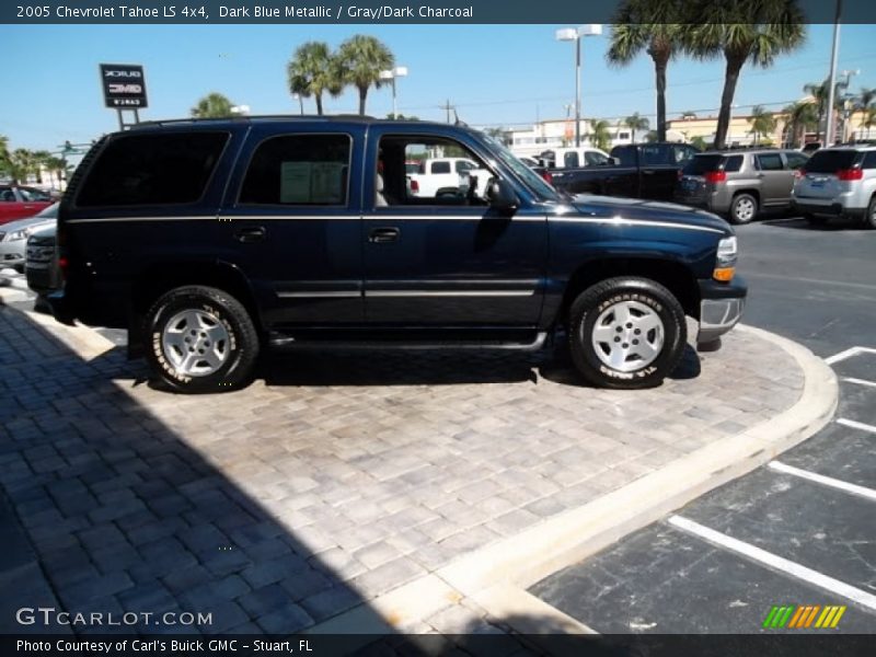 Dark Blue Metallic / Gray/Dark Charcoal 2005 Chevrolet Tahoe LS 4x4