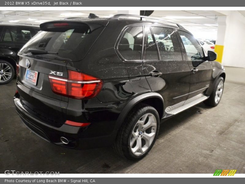 Jet Black / Black 2012 BMW X5 xDrive35d