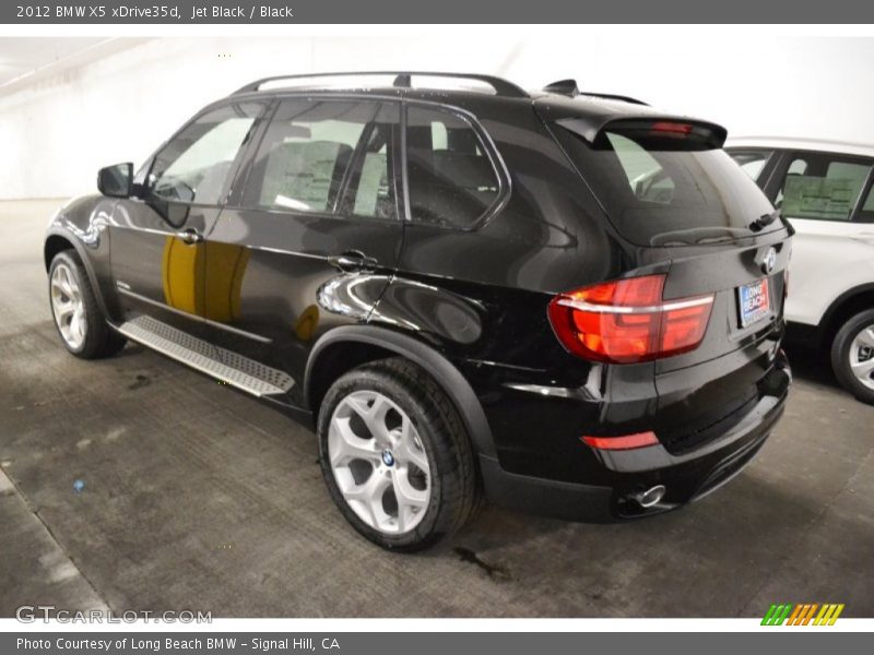 Jet Black / Black 2012 BMW X5 xDrive35d