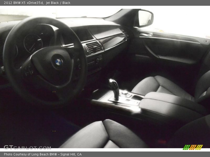Jet Black / Black 2012 BMW X5 xDrive35d