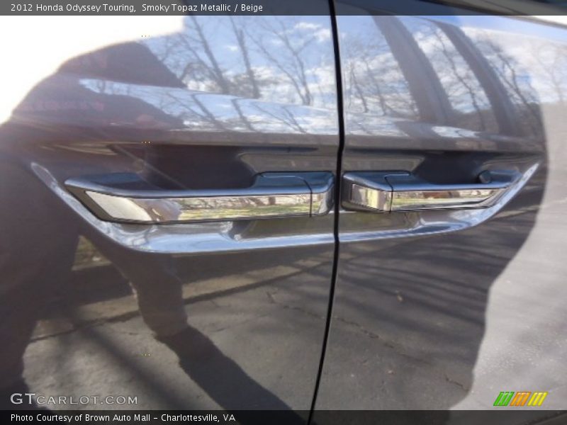 Smoky Topaz Metallic / Beige 2012 Honda Odyssey Touring