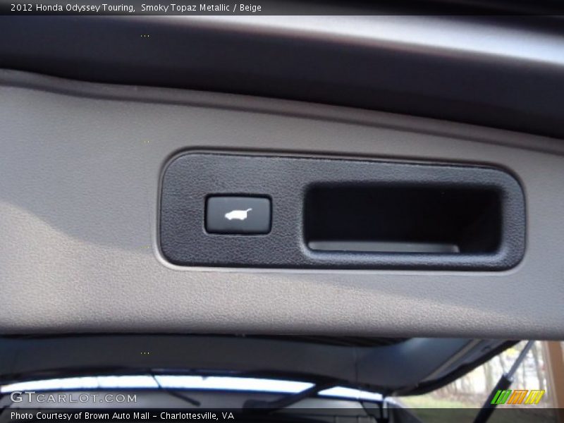 Smoky Topaz Metallic / Beige 2012 Honda Odyssey Touring